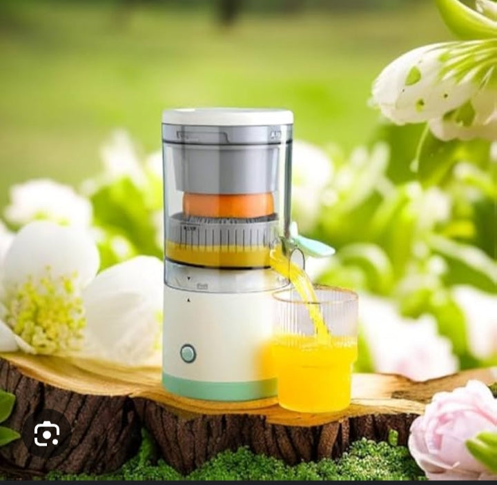 Exprimidor de naranja recargable portátil