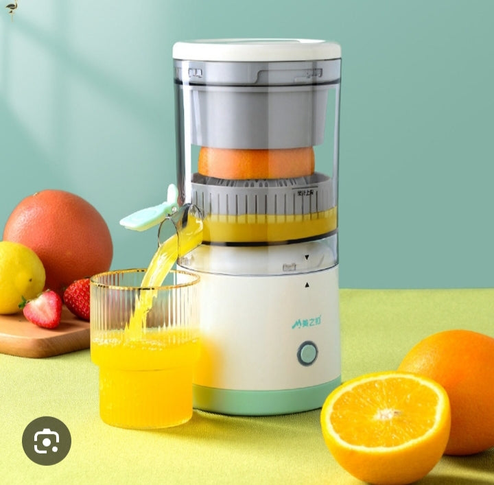 Exprimidor de naranja recargable portátil