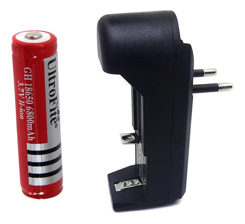 Linterna 🔦 LED recargable portátil y con pilas AAA