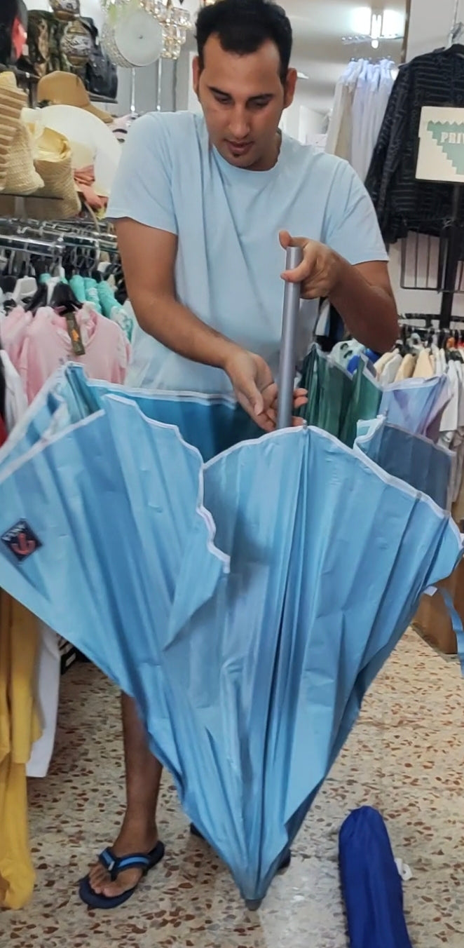 Sombrilla 🏖️ de tortugas dé 240 grande