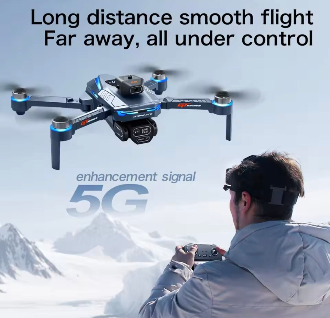 Dron con cámara batería recargable portátil inalámbrica recargable dé 1300mah