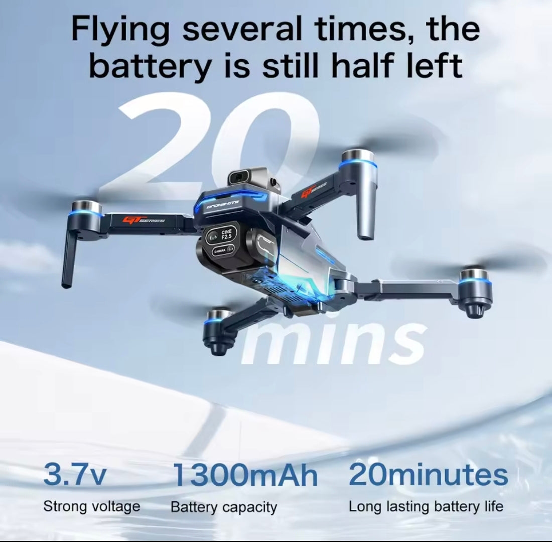 Dron con cámara batería recargable portátil inalámbrica recargable dé 1300mah