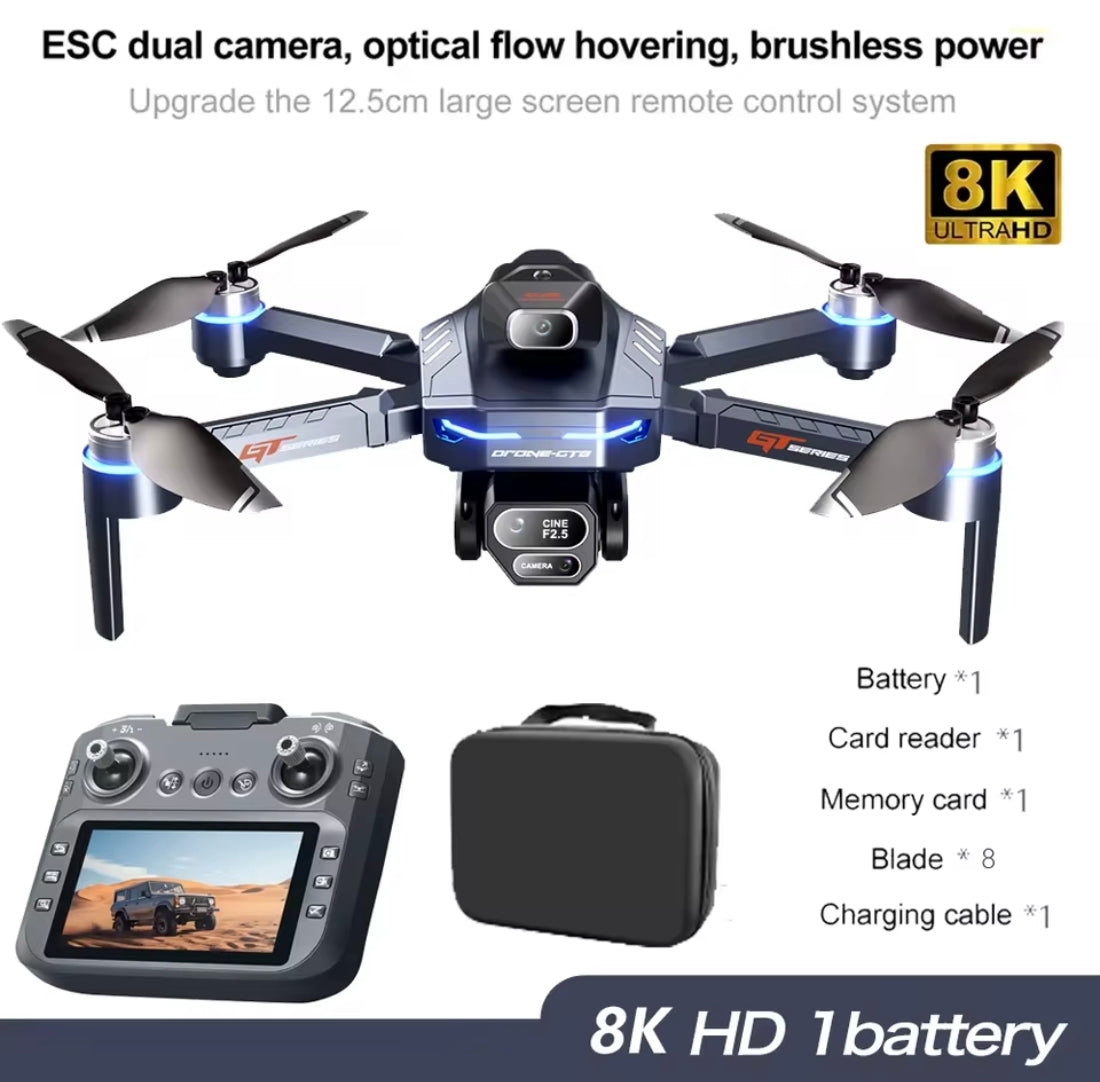 Dron con cámara batería recargable portátil inalámbrica recargable dé 1300mah