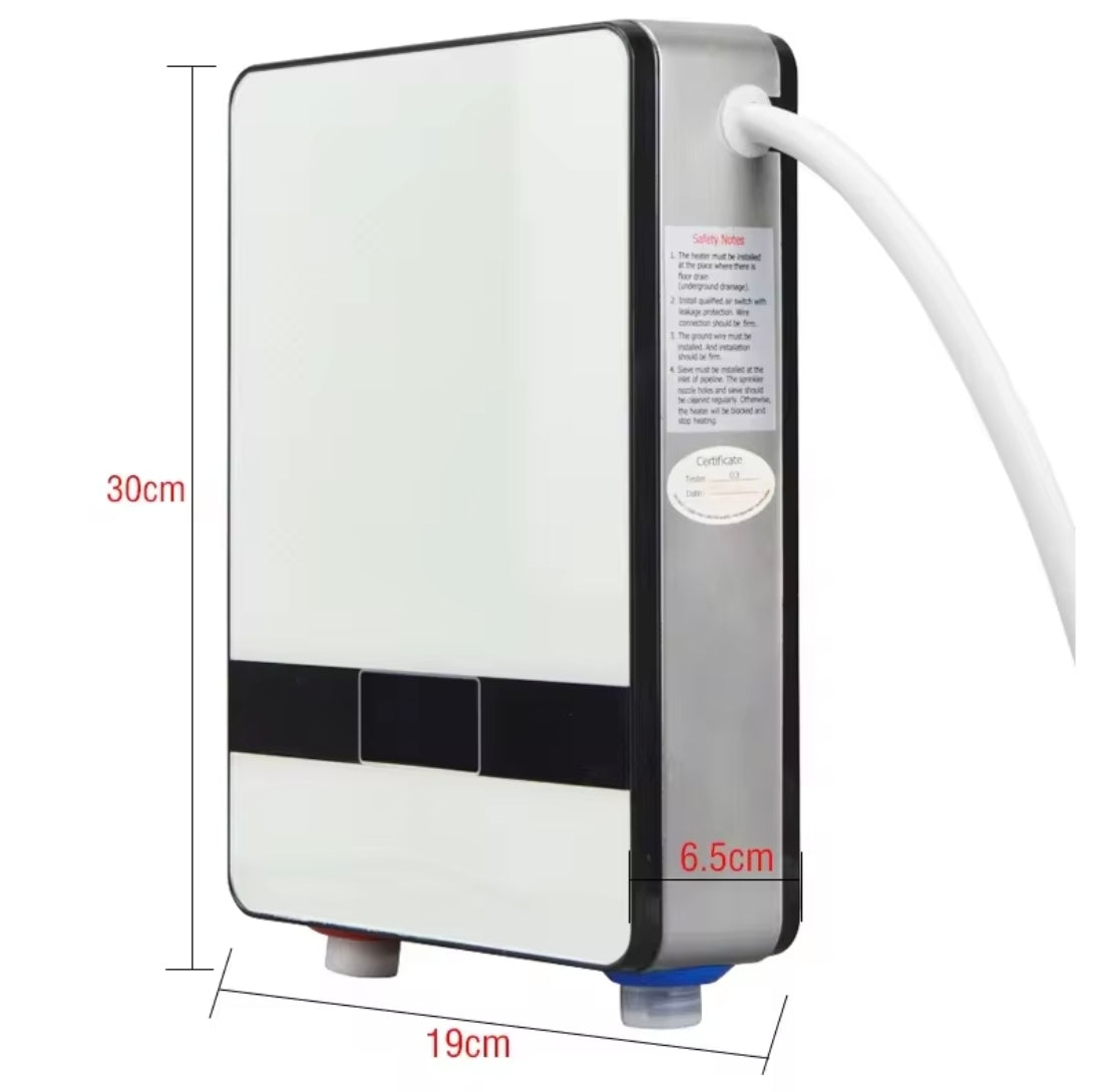 Calentador de agua calefacción de Vania instantáneo de temperatura constante cocina agua caliente ducha calentador 6500W
