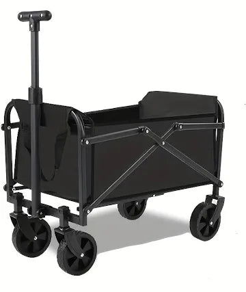 Carro de playa plegable y plegable, carro plegable de gran capacidad para exteriores, carrito portátil para acampar en el jardín 50€