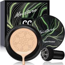 Base de maquillaje Air Cushion CC Cream con cabeza de hongo, crema ...