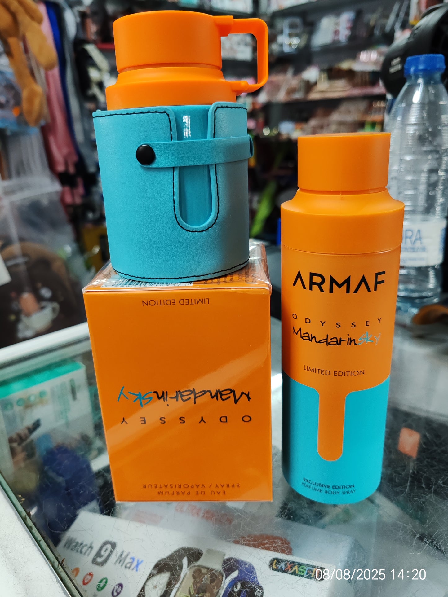 El pack de mandarín Sky desodorante y el perfume 35€