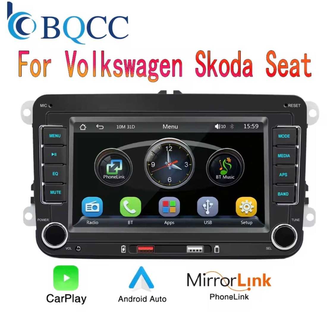 Radio pantalla Volkswagen Skoda