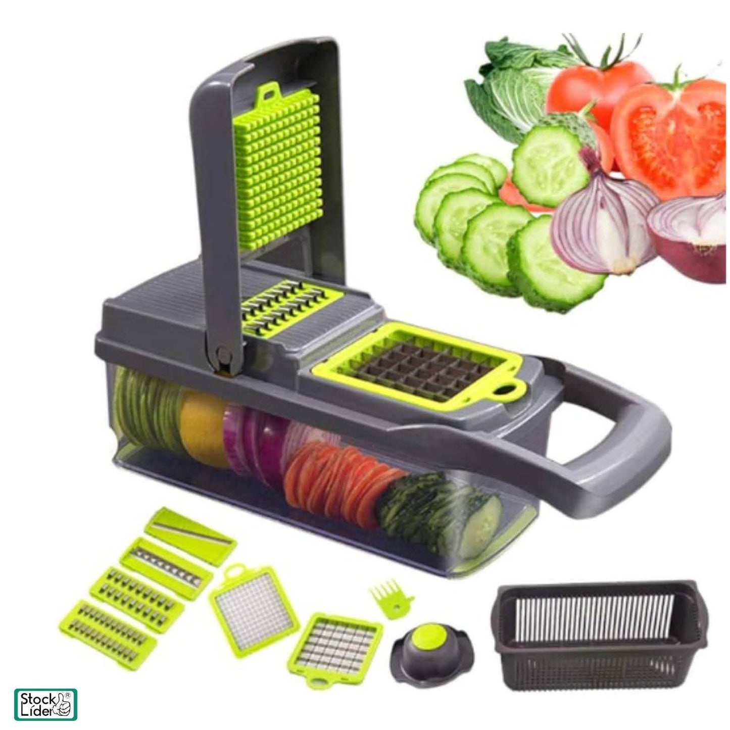 Cortador de perdedora varios cuchillos