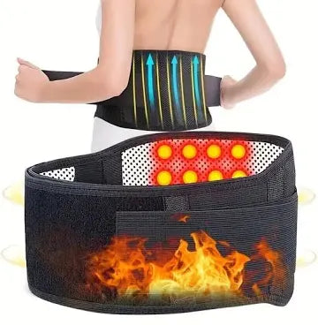 Faja lumbar con efecto calor