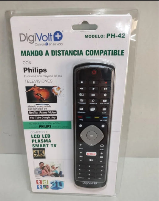 Mando a Distancia compatible con TV con philips