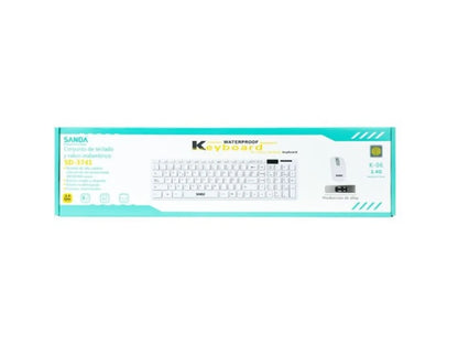 Teclado y mouse inalámbricos SANDA 2.4G