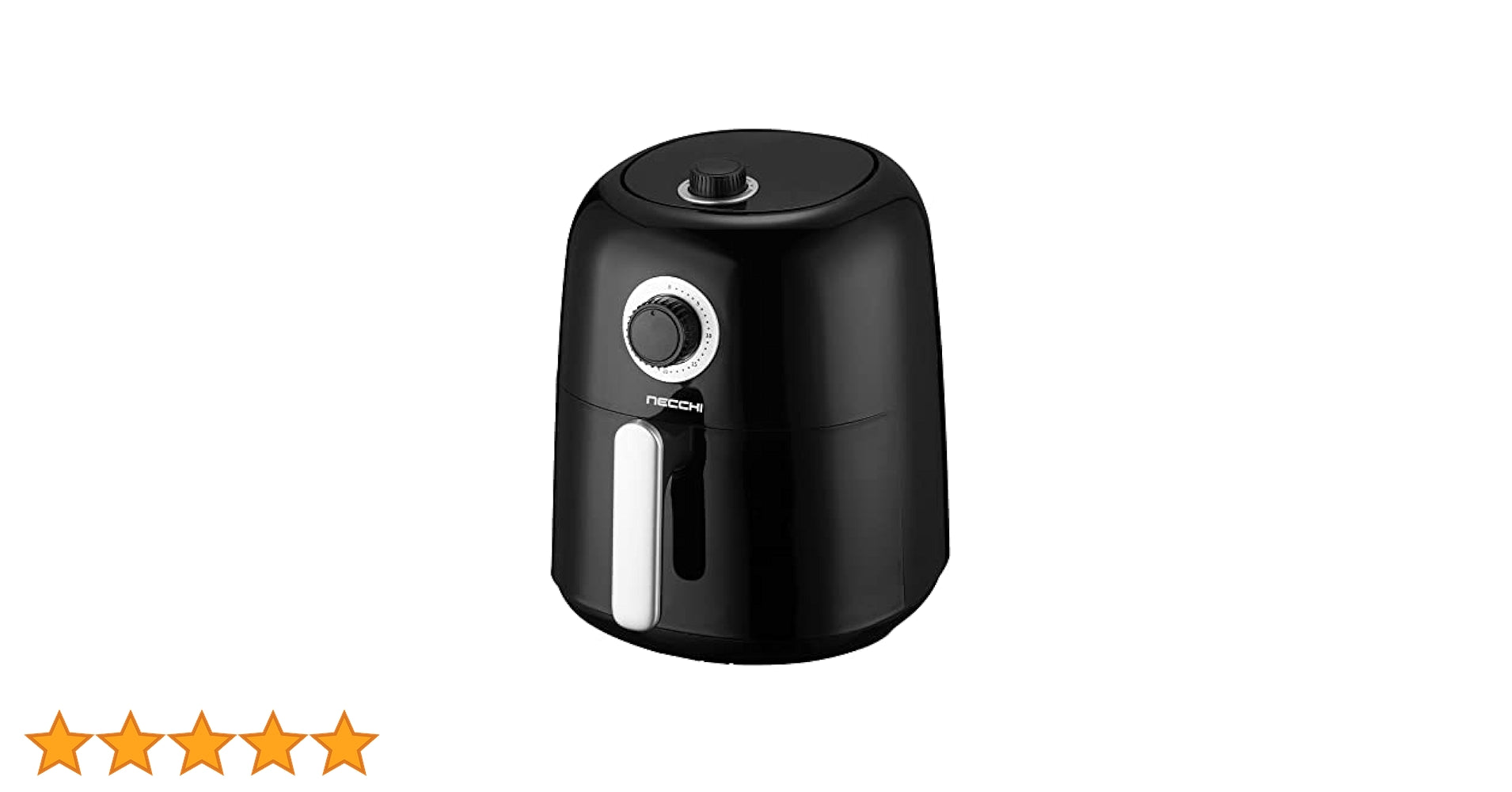 Freidora de aire manual de 5 L marca Emma 69.90€ color negro