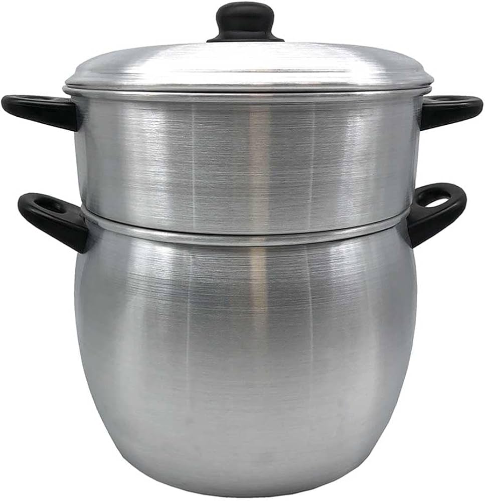 Couscoussiera aluminio 12L. 24cm. H4.5cm