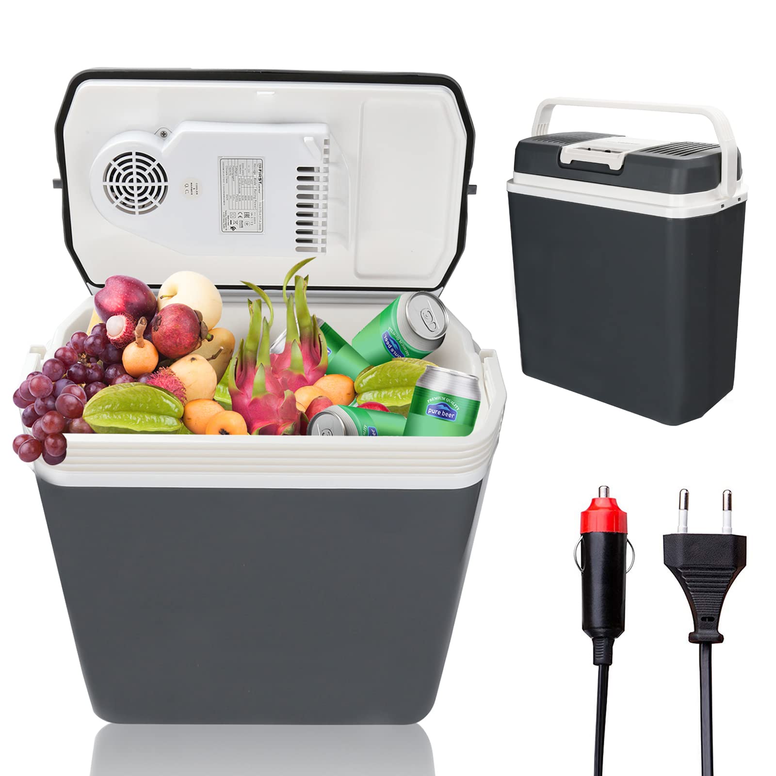 Nevera para coche 🚕 caravana 🚙 camión 🚌 va al mechero del coche de 24L