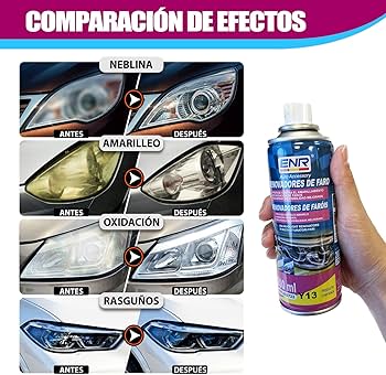 Renovadores de faro 200ml permite pasar ITV conducción Segura