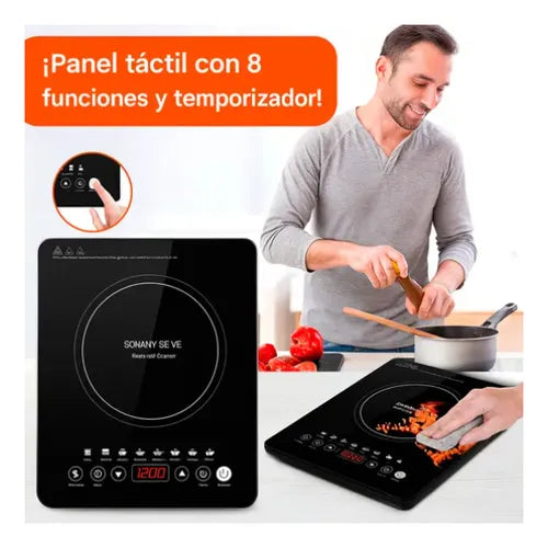 Cocina inducció cooker Marca SokanY 2200w