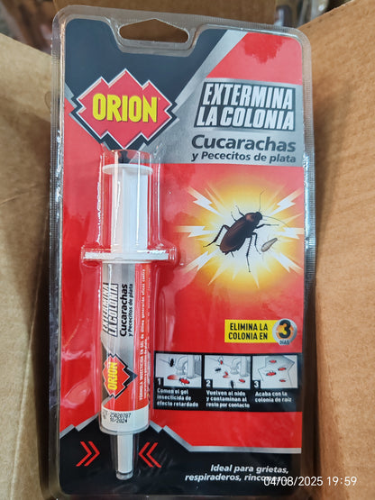 Jeringuilla para cucaracha muy muy buena