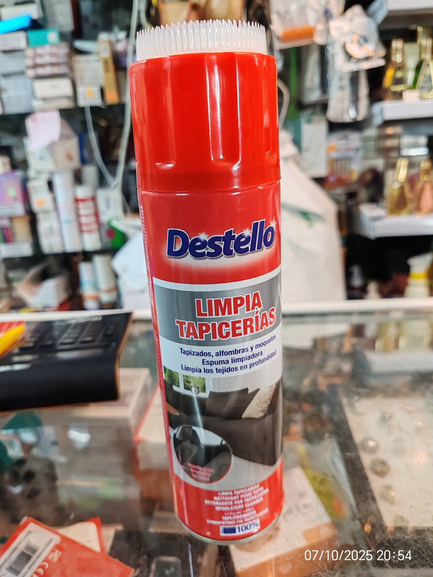 Limpia tapicería alfombras y mosquetas espuma limpiadora limpia los tejidos en profundidad