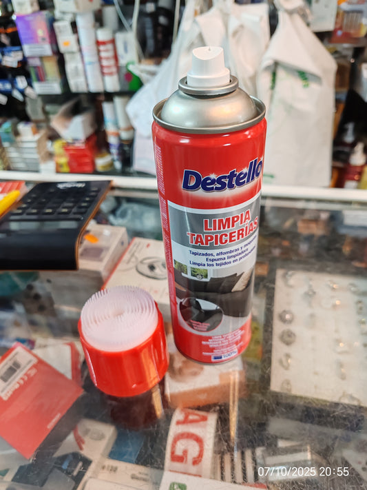 Limpia tapicería alfombras y mosquetas espuma limpiadora limpia los tejidos en profundidad