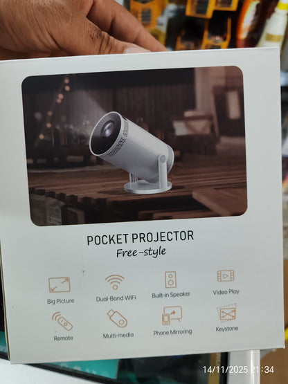 Mini proyector 📽️ con wifi 🛜 dé buena calidad 👌😃