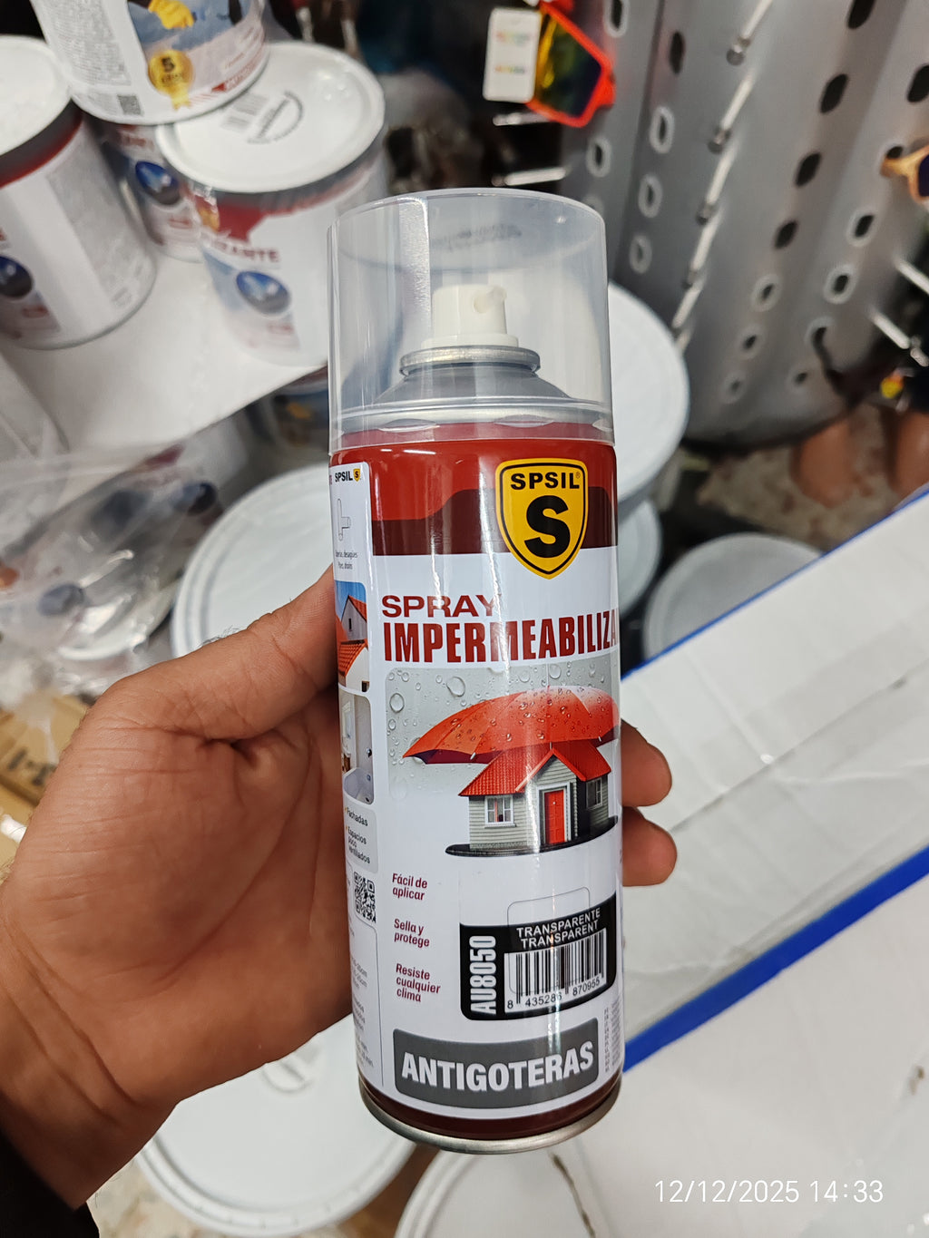 Resina antigotera permeable para las gotas la humedad está muy bien 👌 de 4 kilos