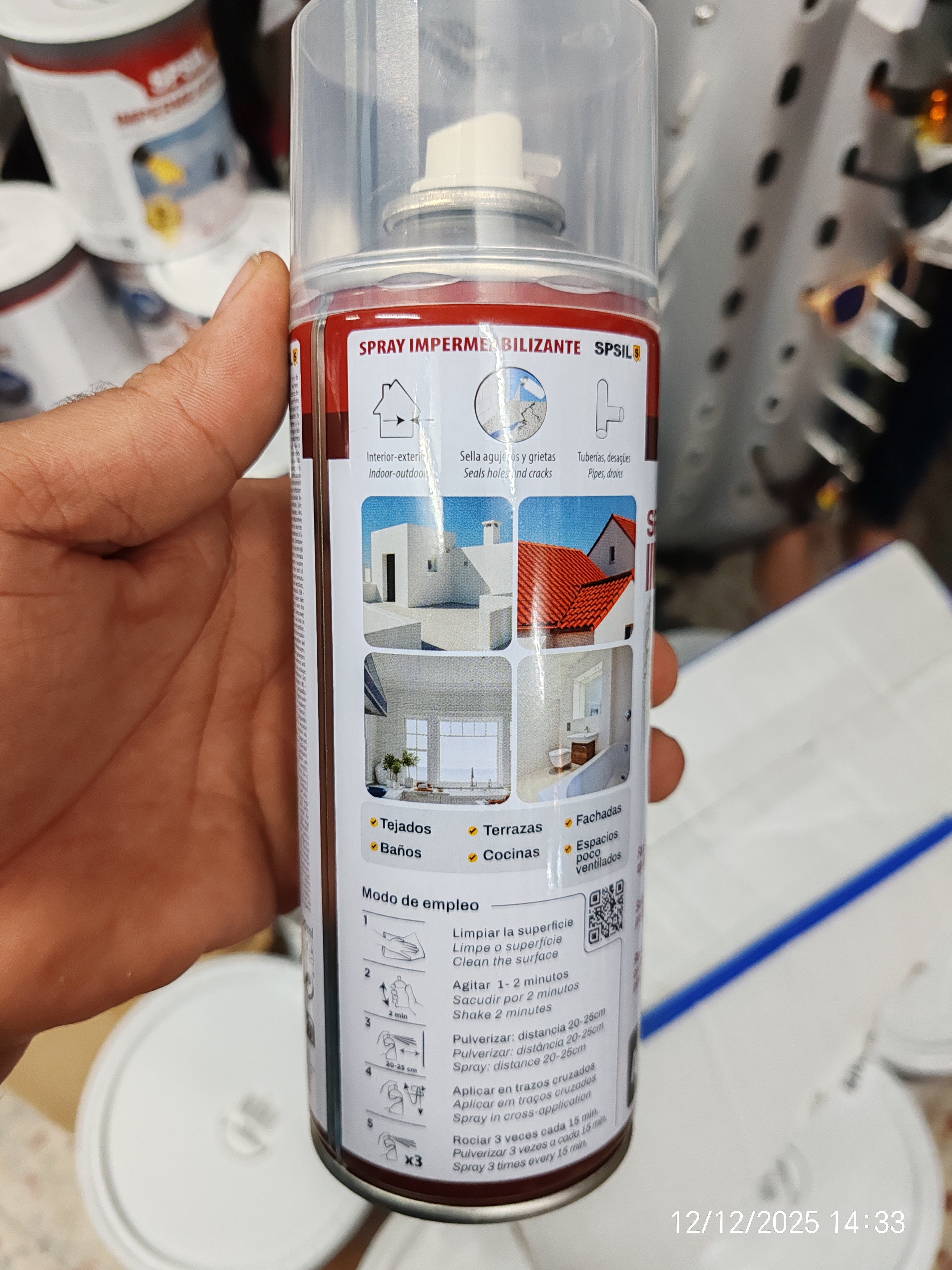 Resina antigotera permeable para las gotas la humedad está muy bien 👌 de 4 kilos