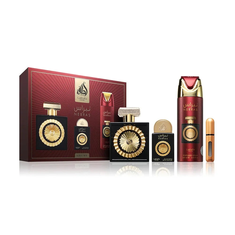 Pack de nebra perfume de100 desodorante mini perfume de un polvizador chiquitito para viaje
