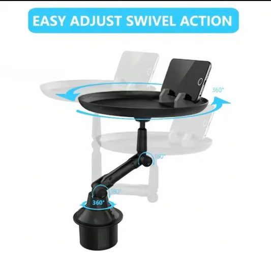 Portavasos de coche, bandeja de mesa para asiento de pasajero, 360 grados, ajustable, telescópica,

Bandeja · Mesa · Coche