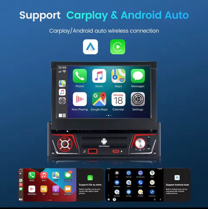 Radio pantalla car play Android auto bluetooth wifi GPS dé buena calidad precio barato