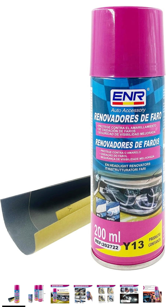 Renovadores de faro 200ml permite pasar ITV conducción Segura
