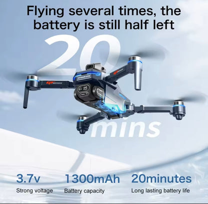 Dron con cámara batería recargable portátil inalámbrica recargable dé 1300mah