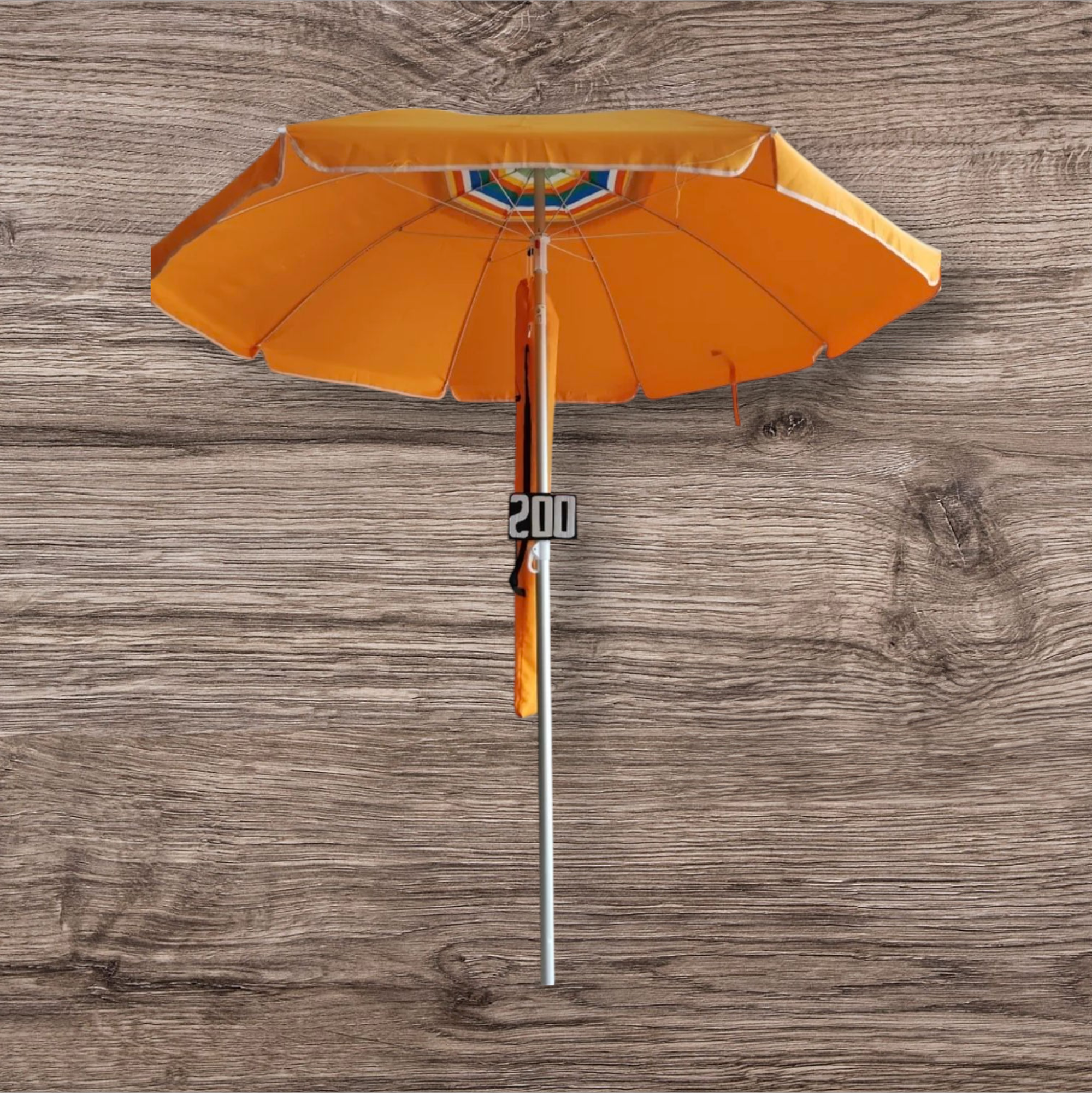 Sombrilla aluminio  dé buena calidad dé 240 es grande dé tela