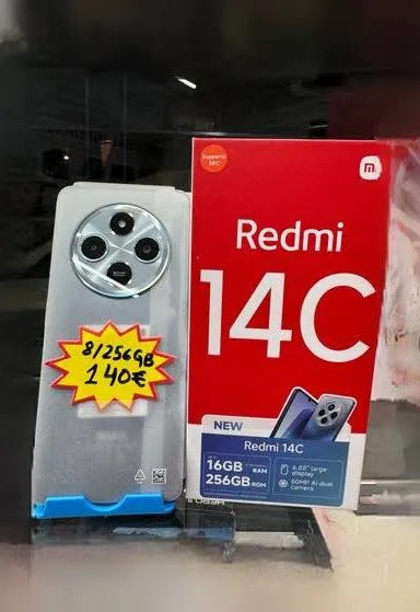 Redmi 14C 16GB/256GB Nuevo
140,00 