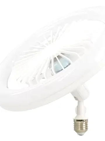 Ventilador de techo con luz CCT 30W, conector E27 y mando a distancia ¡Oferta! Tienda soufiane bazar  Comprar