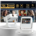 Proyector con pantalla integrada, Proyector pantalla táctil, Proyector alta calidad, Proyector Inteligente DONGYING 1080P con Pantalla Táctil de 8
149€