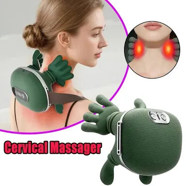 Masajeador Cervical eléctrico para amasar, masajeador para cuello y hombros, alivio del dolor en la espalda, dispositivo de masaje muscular Trapezius,
34.99 €
Sin coste
