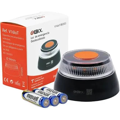 OFERTA
EB2503 Luz Emergencia V16 Homologada DGT con Geolocalización, Baliza Coche Conectada DGT 3.0
28,99 €
45 €
Sin coste