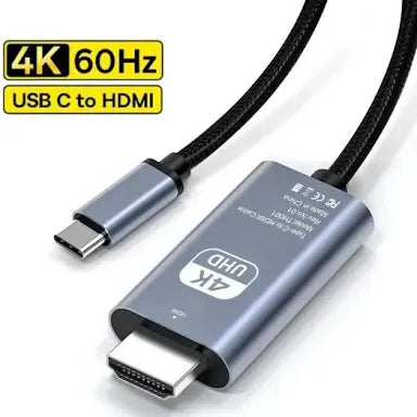 Cable USB C a HDMI, Adaptador USB C HDMI 4K 60Hz, Adaptador Thunderbolt 3/4, Compatible con iPhone 16 Pro Max, Samsung Galaxy S25 Ultra, Surface Pro, y mucho más 
11,99 €