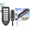 Farola solar Fuco cargá solar luz inducción led con sensor de movimiento dé 400w