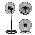 Ventilador tres en 1 de buena calidad 55W 3 velocidades 18 pulgadas