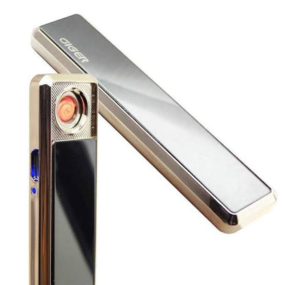 ENCENDEDOR DE LUJO RECARGABLE USB LINGOTE MECHERO