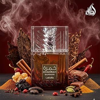 LATTAFA  KHAMRAH DUKHAN 100ML – Eau de Parfum – Hombre y mujer huele super bien