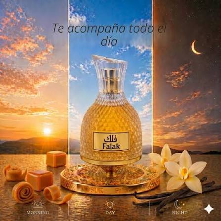 🍯✨ Falak de Riiffs Perfumes es una fragancia unisex intensamente gourmand y envolvente. Un perfume que transforma la piel en un postre sofisticado, cremoso y absolutamente adictivo