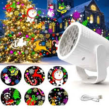Mini proyector 📽️ led para decoración 🎍🎍 festivos