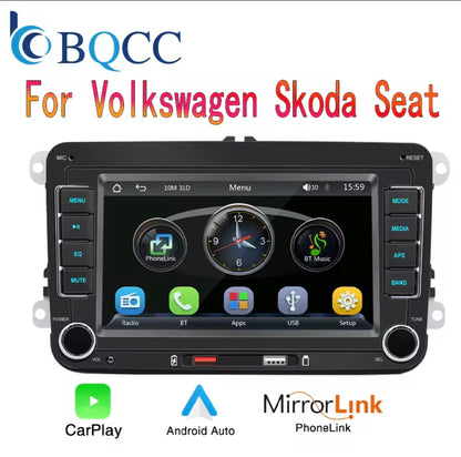 radio pantalla car play Android GPS entrada USB bluetooth Wi-Fi  cámara Volkswagen Seat Skoda