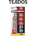 Gomagom 19 Pegamento Adhesivo para Tejidos de Alta Resistencia 20ml
