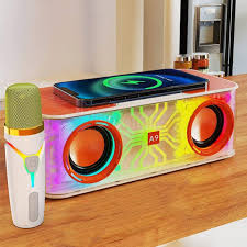Altavoz 🔊 karaoke y cargador móvil 📲 inalámbrico