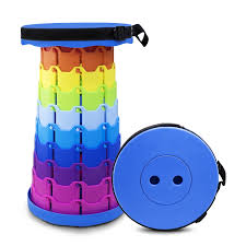 Banco Plegable Portátil, Taburete Plegable Para Camping Ideal playa ducha jardín terraza