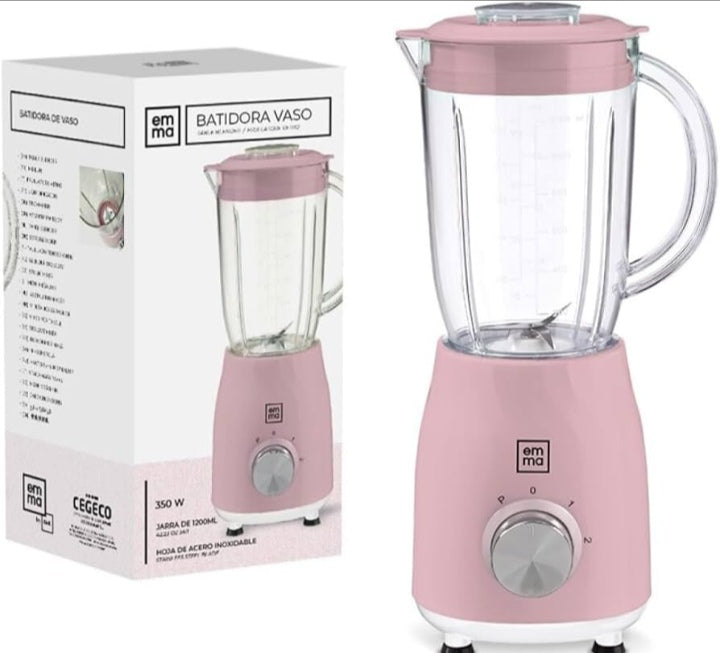 Batidora vaso jarra dé 1200ml hoja dé acero inoxidable 350W